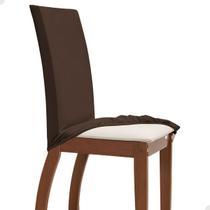 Kit 06 Capas Para Cadeiras 6 Lugares Malha Gel Ajustável