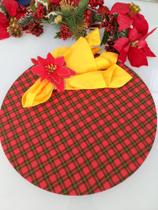 Kit 06 capas sousplat 100% algodão