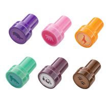 Kit 06 Carimbo Zoo Infantil Animais BRW Kit 06 Carimbo Zoo Infantil Animais BRW