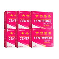 Kit 06 Centromax Mulher Ecofitus Colágeno 60 Cápsulas Sabor:Sem sabor Kit 06 Centromax Mulher Ecofitus Colágeno 60 Cápsulas Sabor:Sem sabor