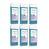 Kit 06 Cera Roll-on Azuleno Depilart 100g cada