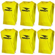 Kit 06 Colete Penalty Futebol De Treino Esportivo