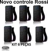 Kit 06 Controles Remoto Para Portão Eletrônico Rossi 433 Mhz Hcs Kit 06 Controles Remoto Para Portão Eletrônico Rossi 433 Mhz Hcs