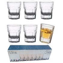 Kit 06 Copo Shot Tequila Pinga Dose Bebida 50ml Na Caixinha