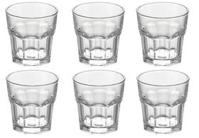 Kit 06 Copo Shot Tequila Pinga Dose Bebida 50Ml Na Caixinha