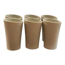 Kit 06 Copos Plastico Duro Resistente Bebidas 400ml Verde Kit 06 Copos Plastico Duro Resistente Bebidas 400ml Verde
