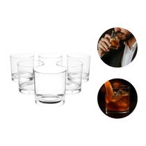 Kit 06 Copos Vidro 330 ml Drinks Whisky Bar Cozinha Jantar Elegante Vidro Resistente Clink Kit 06 Copos Vidro 330 ml Drinks Whisky Bar Cozinha Jantar Elegante Vidro Resistente Clink