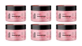 Kit 06 Creme Esfoliante Morango Dia a Dia 300g - Labotrat
