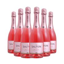 Kit 06 Espumantes Salton Brut Rose 750ml cada Kit 06 Espumantes Salton Brut Rose 750ml cada