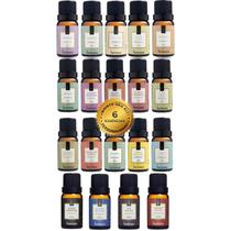 Kit 06 Essencia Aromatizante P/ Difusor Elétrico Via Aroma