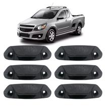 Kit 06 Ganchos Puxador Amarrar Corda Caçamba Montana 2013 2014 2015 2016 2017
