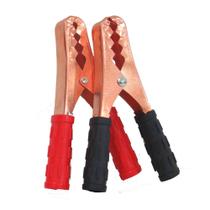 Kit 06 Garra Jacaré 14cm 300a P/ Cabo de Força e Bateria Kit 06 Garra Jacaré 14cm 300a P/ Cabo de Força e Bateria