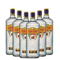 Kit 06 Gordon's London Dry Gin Inglês 750ml Kit 06 Gordon's London Dry Gin Inglês 750ml