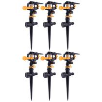 Kit 06 Irrigador Espiga Vonder Jardim Setorial Antirrespingo