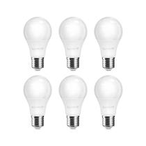 Kit 06 Lâmpadas LED Bulbo Lumanti 12W A60 6500K 1050 Lumens E27 Bivolt