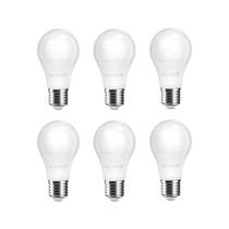 Kit 06 Lâmpadas LED Bulbo Lumanti 9W 6500K A60 806 Lumens E27 Bivolt