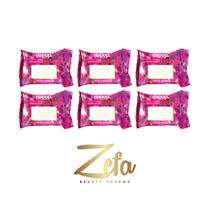 Kit 06 Lenço Demaquilante De Maquiagem Detox - Dapop