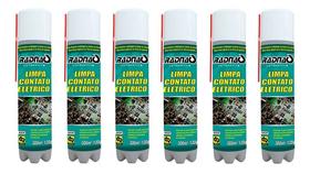 Kit 06 Limpa Contato Elétrico Spray Uso Geral 300ml - Radnaq Kit 06 Limpa Contato Elétrico Spray Uso Geral 300ml - Radnaq