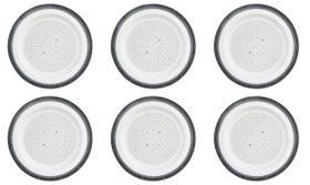 Kit 06 Luminária LED High Bay UFO 200W IP66 para Galpões Kit 06 Luminária LED High Bay UFO 200W IP66 para Galpões