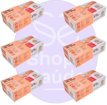 Kit 06 Luvas de Vinil Descartável G sem Pó - Descarpack