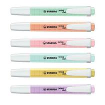 Kit 06 Marca Texto Swing Cool Cores Pastel - Stabilo