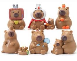 Kit 06 Miniatura Capivara Bonitinha Boneco Animes Kit 06 Miniatura Capivara Bonitinha Boneco Animes