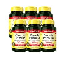 Kit 06 Óleo de Prímula 500mg 60 Cápsulas Maxinutri Kit 06 Óleo de Prímula 500mg 60 Cápsulas Maxinutri