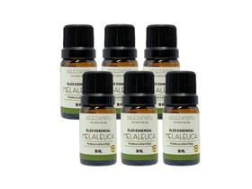 Kit 06 óleos essenciais belezanatu melaleuca 10ml Kit 06 óleos essenciais belezanatu melaleuca 10ml