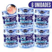 Kit 06 Ora-Pró- Nobis Gel Massageador Ice Premium para dor muscular