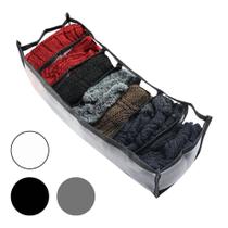 Kit 06 Organizador de Gavetas 7 Compartimentos Roupa Intima - Wincy