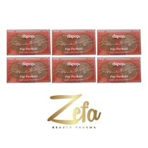 Kit 06 Paleta Duo Blush Matte E Iluminador Cor A - Dapop