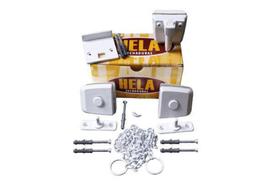 Kit 06 Para Montagem Basculante Pequeno V/a Branco - Hela