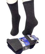 Kit 06 Pares Meia De Inverno Grossa Masculina Unissex Calça 39 A 43 Ideal Botas