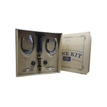 Kit 06 Pcs para Vinho Bohemia Authentic Preto 58571 - Full Fit