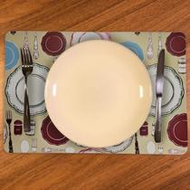 Kit 06 Peças Jogo Americano Mesa Sousplat Resistente Modelos