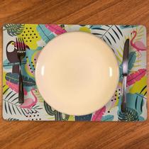 Kit 06 Peças Jogo Americano Mesa Sousplat Resistente Modelos