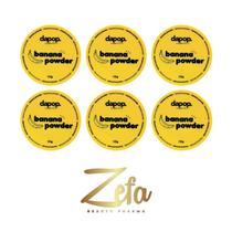 Kit 06 Pó Ultrafino Para Acabamento Banana Powder - Dapop Kit 06 Pó Ultrafino Para Acabamento Banana Powder - Dapop
