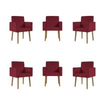 kit 06 Poltronas Decorativas - Sala, Quarto, Escritorio