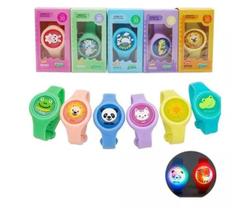KIT 06 Pulseira Relógio Infantil Anti Mosquito Repelente infantil - BDM