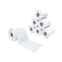 Kit 06 Rolos Etiqueta Adesiva Couchê 100mmX50mm 01 Coluna