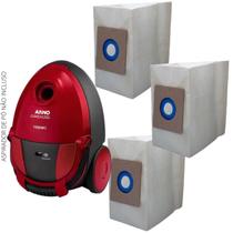 Kit 06 Saco Coletor Aspirador Arno Compacteo 1500 Descartável