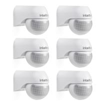 Kit 06 Sensores De Presença De Parede 180 Fotocélula ESP 180 Intelbras