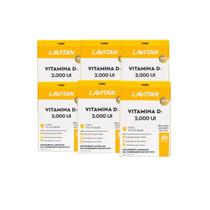 Kit 06 Suplemento Lavitan Vitamina D3 2000 UI 30 Comp Cimed Sabor:Sem sabor