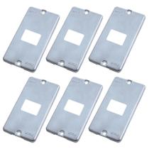 Kit 06 Tampa Condulete 1 Posto 1 Tomada Rj45 3/4' Alumínio