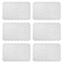 Kit 06 Toalha De Geladeira Retangular Pvc Jogo Americano