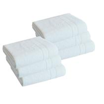 Kit 06 Toalhas De Banho Gigante Banhão Linha Profissional Hotel Pousada Monaco Teka