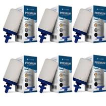 KIT 06 UN Vela Oásis Alcalina Tripla Ação Prata Coloidal KIT 06 UN Vela Oásis Alcalina Tripla Ação Prata Coloidal