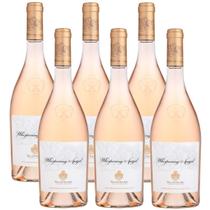 Kit 06 Un. Vinho Francês Rosé Seco Whispering Angel 750ml Kit 06 Un. Vinho Francês Rosé Seco Whispering Angel 750ml