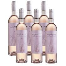 Kit 06 Uni Vinho Casa Valduga Naturelle Rosé Suave 750Ml