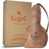 Kit 06 unidades de chris adams classic pour femme eau de parfum 100ml + 01 vidro 100ml